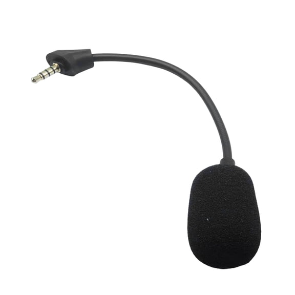 Gieenan Game Mics Replacement For Cloud Headsets, 3.5mm Microphones Boom with Cover