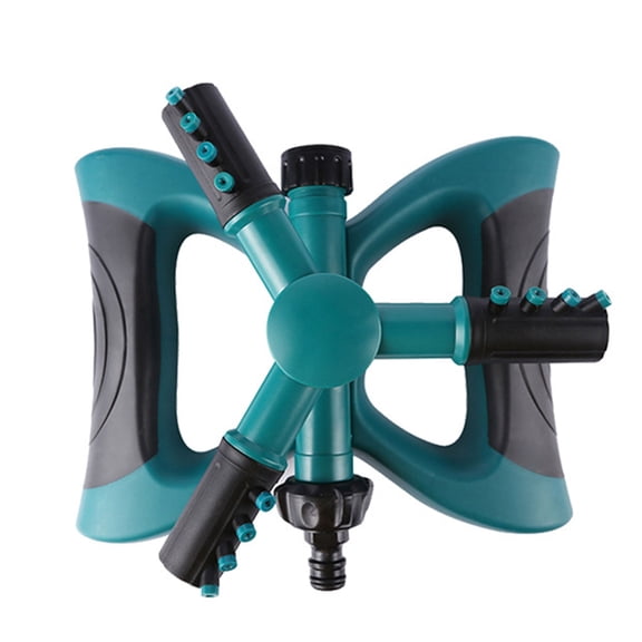 Gieenan Garden Patio Lawn Sprinkler Automatic 360 Degree Rotation Triangle Garden