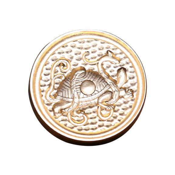 Gieenan Historical Wax Seal Stamp Brass Head Stamps for Card/Envelope/Gift Signature