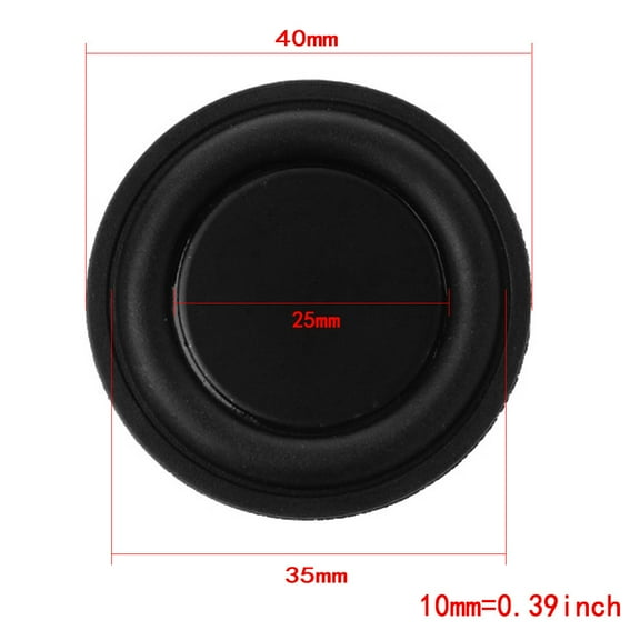 Gieenan Improved Speaker Subwoofer Bass Radiator Speaker Diaphragm Passive Speaker Passive Radiators Speaker Accessories