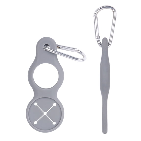Gieenan Insulated Silicone Water Bottle Clip Water Bottle Holder Accessories with Towel Hook for Biking Traveling Walking Camp