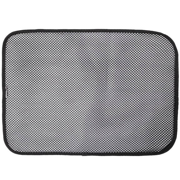 Gieenan Kitten Litter Mat Double-Layer Waterproof Urine Proof Cat Mat,Easy Clean Scatter Control Washable Easy Clean