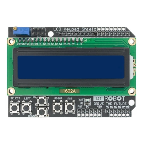 Gieenan LCD1602 Board For Innovative Projects In Robotics And Intelligent Home Systems