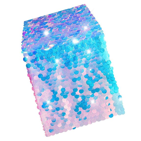 Gieenan Lustrous Table Accent Sequins Table Runner for Business Display and Visual Appeal