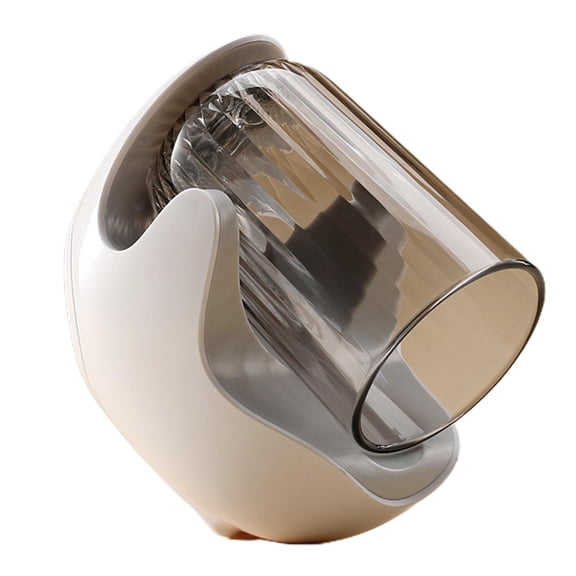 Gieenan Magnet Mouthwash Cup Toothbrush Toothpaste Storage Holder Shower Bathroom