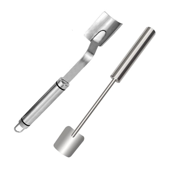 Gieenan Metal Corn Peeling Device Corns Kernel Husker Easy to Use Corn Processing Tool