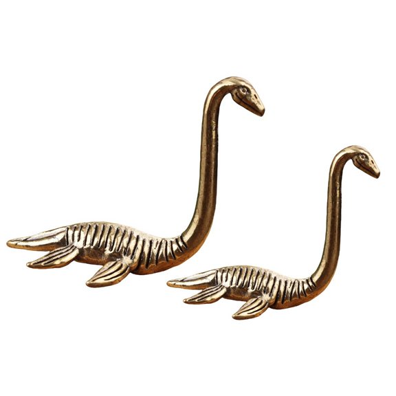 Gieenan Metal Statue Nessies Figurines Decorative Objects for Office Home Decors