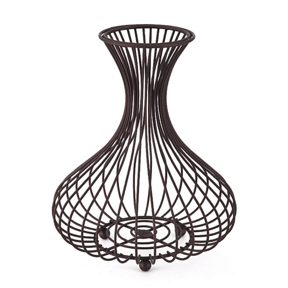 Gieenan Metal Wine Cork Storage Holder Bottle Stopper Caddy Iron Basket Display Rack Vino Corks Collector Champagne Plug Catcher