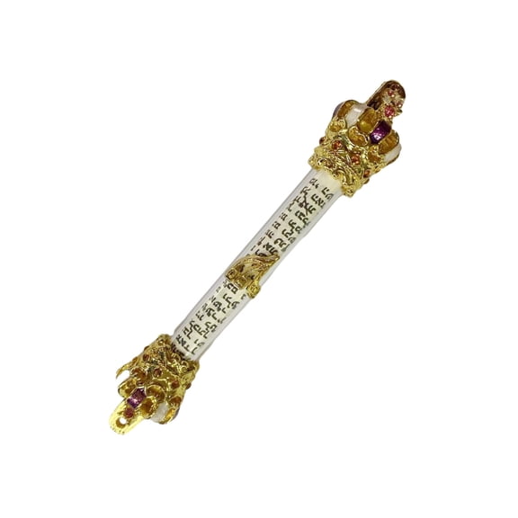 Gieenan Mezuzah Door Jewish Metal Mezuza Gift Religious Scroll Home Mezuzah Judaica Israel Jerusalem Wedding Outdoor Case