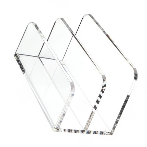 Gieenan Multipurpose Acrylic Paper Tray Organizers With Multi Compartment Design For Mail Sorting And Office Desk Storage