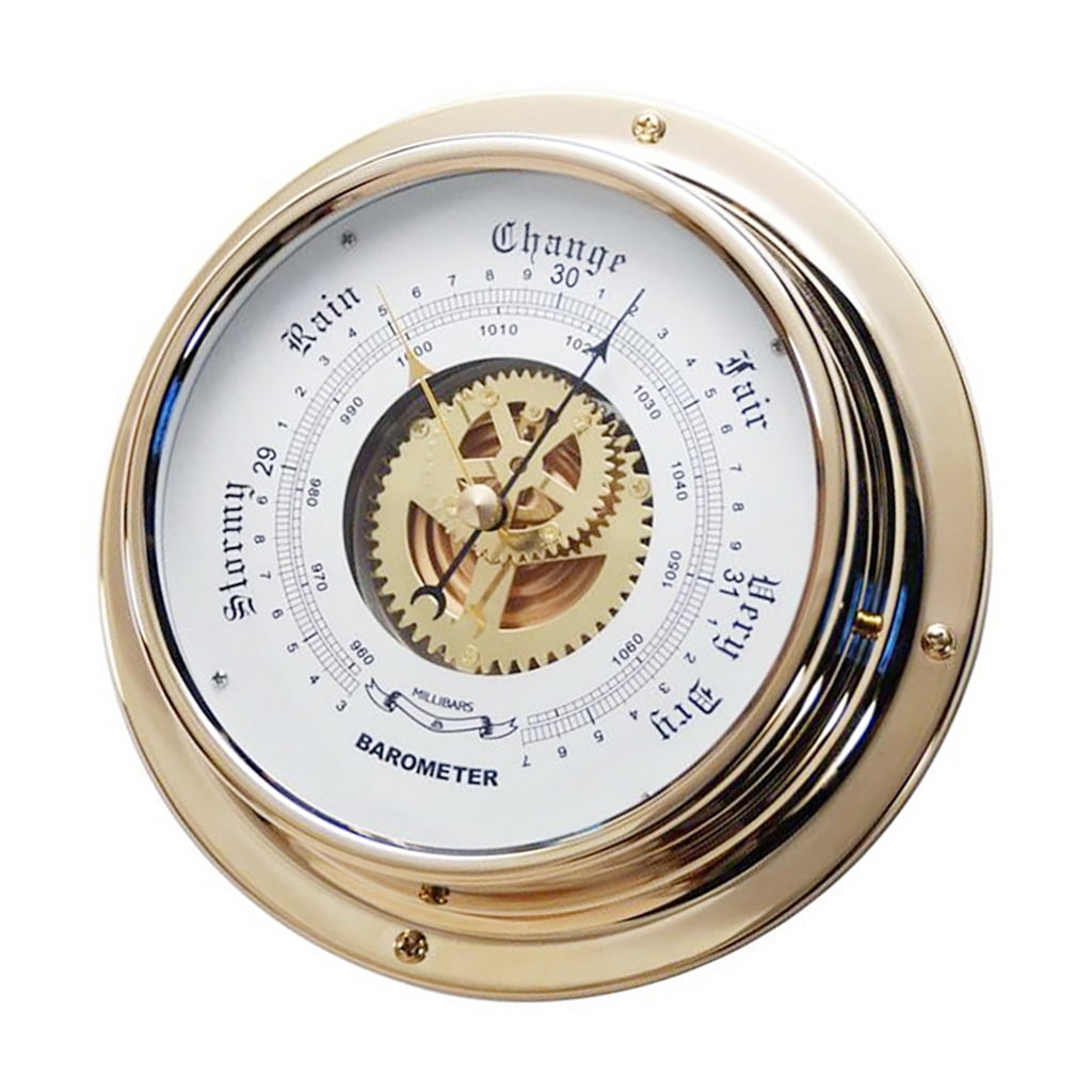 Barometer Instruments Types Gieenan Outdoor Weather Instrument Sailing Accessory Brass Barometer ...
