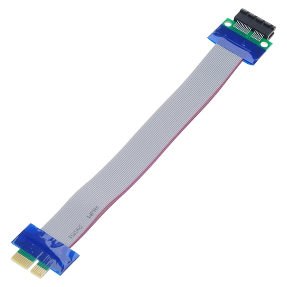 Gieenan PCI for Express Flex Relocate Cable PCI-E 1X to 1x Riser Card Converter Extender