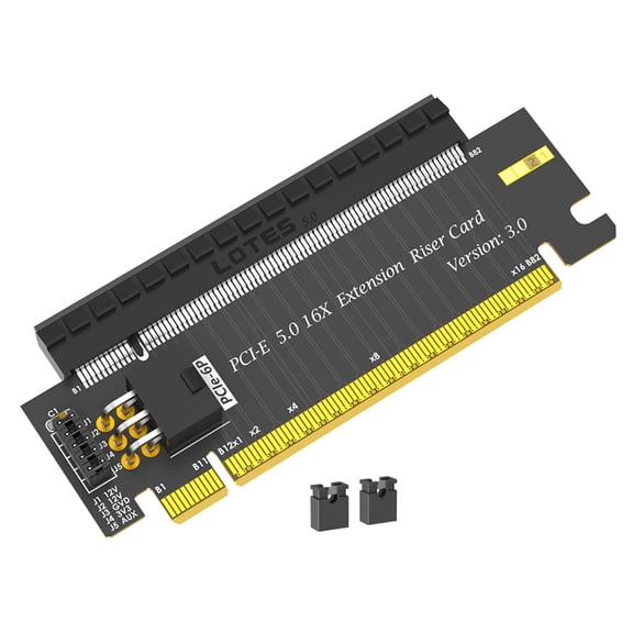 Gieenan PCIe Gen5 Compatible Risers Adapters Card for Full Height Expansion High Durability Design