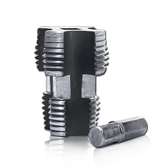 Gieenan PVC Thread Maker Tool for Electric Drill,Plastic Pipe Threader 1/2inch 3/4inch