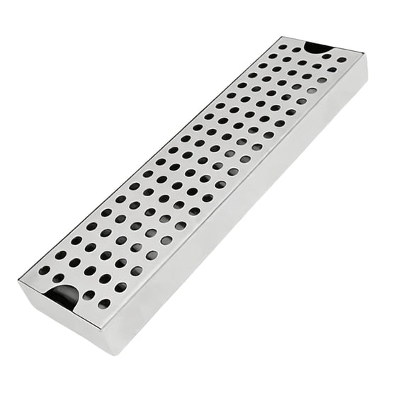 Gieenan Pack of 1 Commercial Stainless Steel Drain Board for Coffee and Wine Tool Efficient Drainage Tray