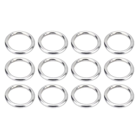 Gieenan Pack of 12 Multipurpose Stainless Steel O Rings Ensuring Tight Seals