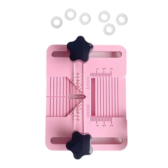 Gieenan Polymer Clay Earring Maker Set Featuring Stabilized Drilling Base and Grid