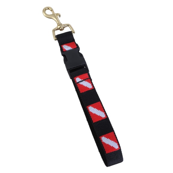 Gieenan Professional BCD Diving Strap Features Single Hook Designs for Stability and Convenience, Diving Flags Webbing Flippers