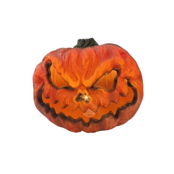 Gieenan Pumpkin Head Lighting Weather Resistant Light Outdoor Indoor Party Decoration for Home Shop Event