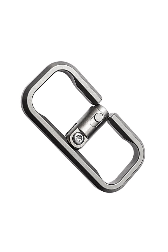 Push Button Keyring Portability Keychains Survival Keychains Rustproof Keychains for Secure Key Management