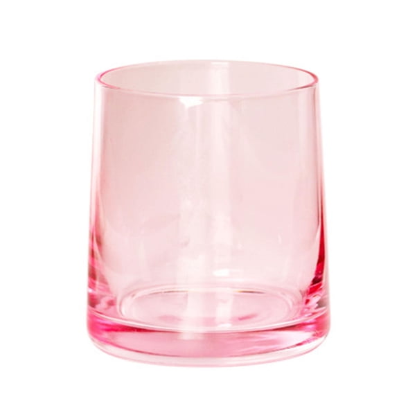 Gieenan Rainbow Wine Glasses Colorful Stemless Wine Tumbler Water Cocktail Whiskey for Wedding Party Home Restaurant Bar