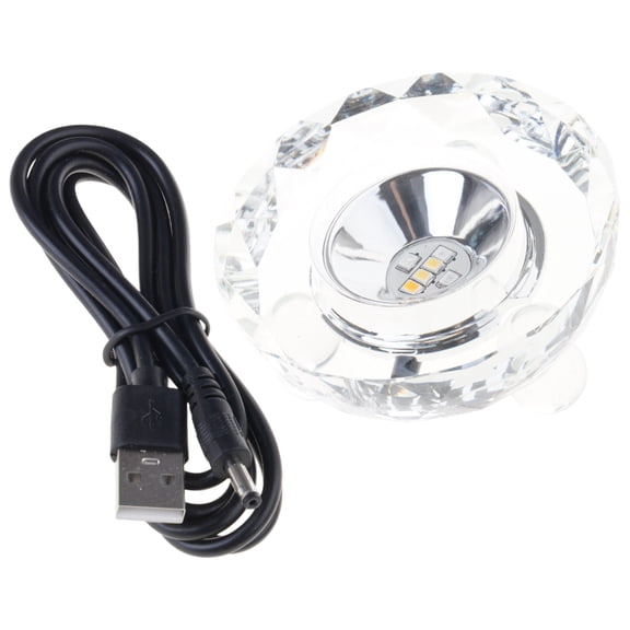 Gieenan Rotating Lighted Stand With Glows USB Operations for Home Decoration Items