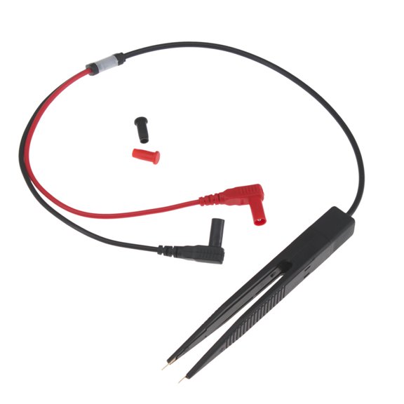 Gieenan SMD Ttest Clip Meter Probe for the Measurement SMD Patch Components Convenient for Electronic Work Anti-slip Durable