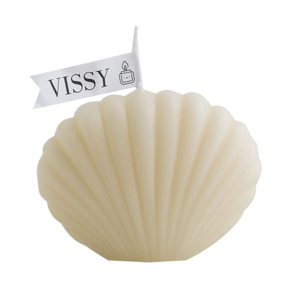 Gieenan Seashell Scented Candles Sea for Shell Shape Aromatic Decorative Candle for Ocean Beach Party Home Bedroom Living Room Wedding Decor