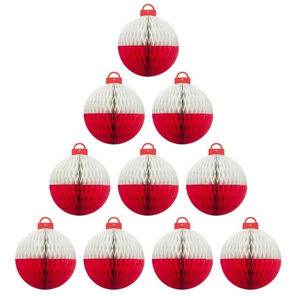 Gieenan Set Of 10 Fishing Themed Hanging Decorations For Birthdays And Celebration