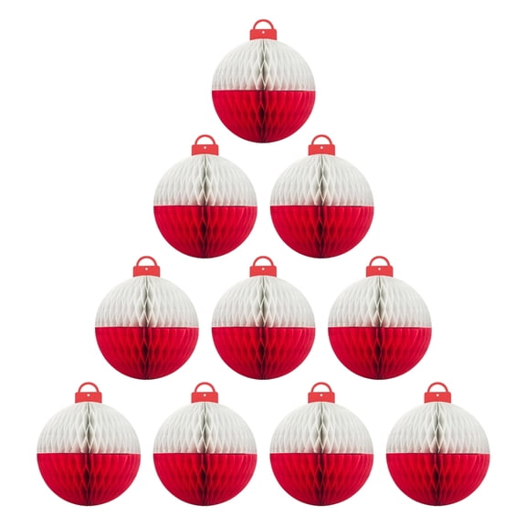 Gieenan Set Of 10 Fishing Themed Hanging Decorations For Birthdays And Celebration