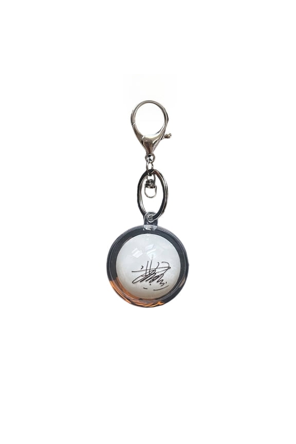 Signature Pingpong Ball Keychain Pendant Sports Backpack Hangings Ornament Keyring Table Tennis Backpack Decoration