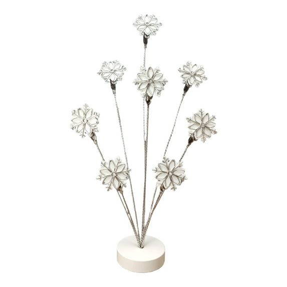 Gieenan Snowflake Metal Note Memos Clip Holder Picture Display Stand For Card Photo