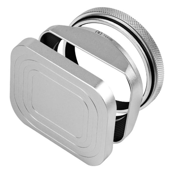 Gieenan Square Lens Hoods Aluminum Alloy for X100V X100T/F X100VI Cameras