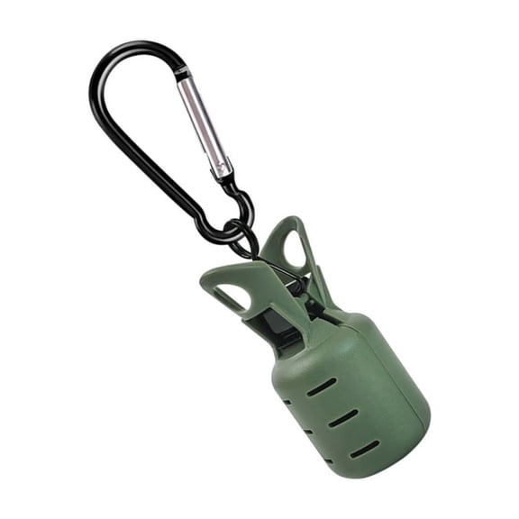 Gieenan Squid Jig Baits Protector Portable Squid Jig Hook Cover with Carabiner for Fishing Lures Baits Hook Tackle Enduring