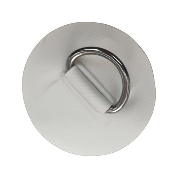 Gieenan Stainless Steel D Rings Patches Deck Rigging Rope Rings Buckle Round Rings Pad Kayaks Inflatable Boats Accessories