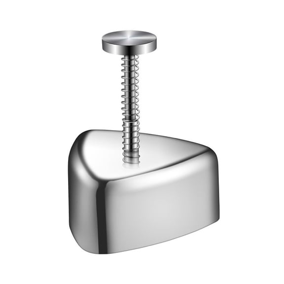 Gieenan Stainless Steel Rice Balls Mold Triangle-shape Sushi Maker for Children Food