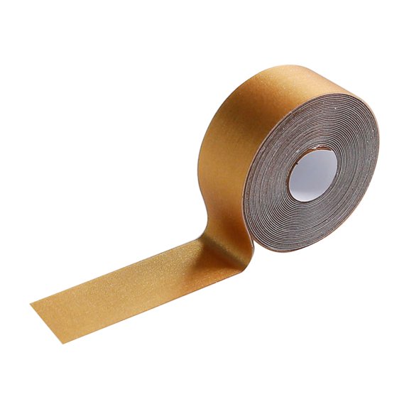 Gieenan Stairs Skirting Tape Roll Black/Gold/Silver PVC Waterproof Floor Wall Stickers