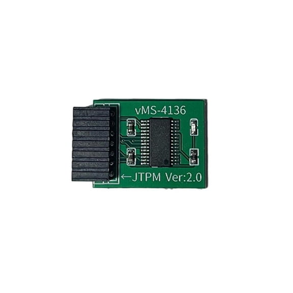 Gieenan TPM 14Pin Trusted Platform Module Computer Adapter TPM2.0 Security Module Adapter for 590 B560 H510 Z490 B460 H410 Z390