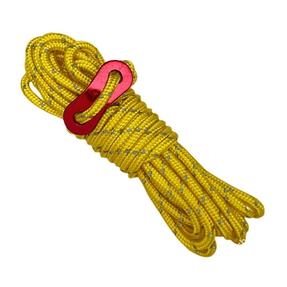 Gieenan Tent Guide Rope Camping Reflective Tent Guy Rope Guy Rope, 4mm Tent Guy Line