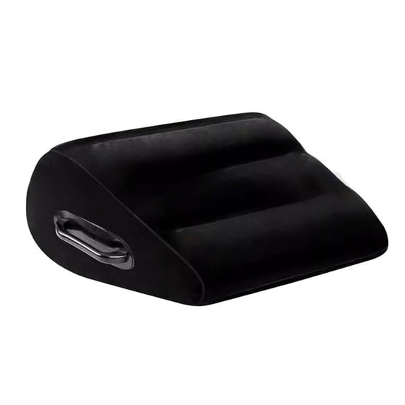 Gieenan Therapeutic Inflatable Bed Wedge Pillow For Leg Elevators Back Support Soft PVC Flockeds Surfaces Portability Home Use