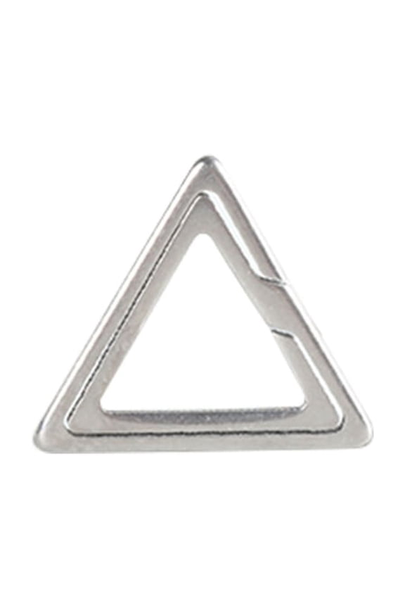 Titaniums KeyRings Keychains Hangings Buckle Side Pushing Keychains Rings Light Weight Split Rings for Women and Man