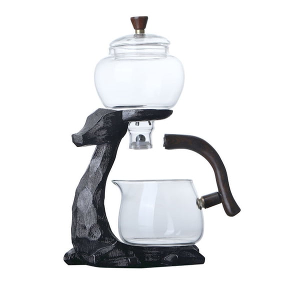Gieenan Transparent Glass Teapot Set for Daily Use Heat-resistant Teas Pots with Removable Infuser Practical Lazy Teas Kettle