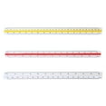 thumbnail image 1 of Gieenan Triangular Ruler Architectural Ruler 12" Drafting Ruler for Draftsmen Engineer, 1 of 9