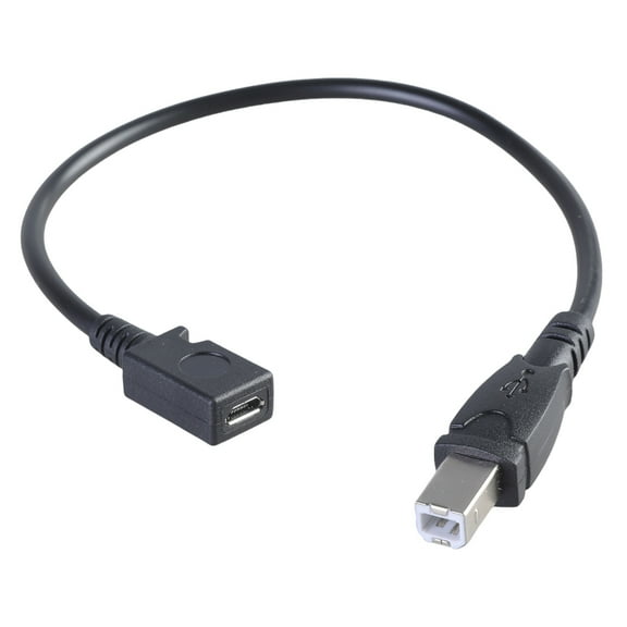 Gieenan USB 5Pin Female to USB B Male Connection Cable 29cm Suitable for Printers