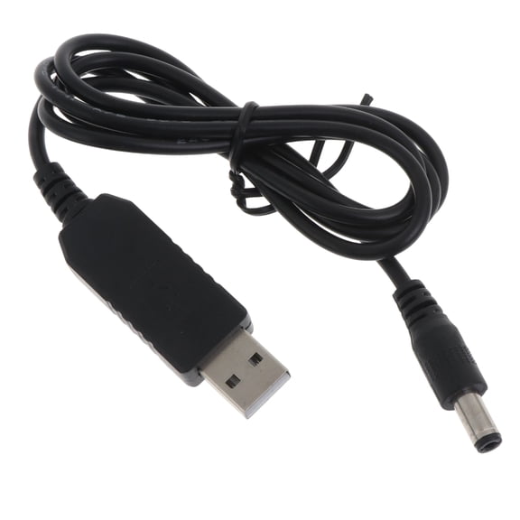 Gieenan USB 5V to DC 9V 5.5mm 2.1mm Power Boost Line Step Up Module USB Power Adapter Connector Cable 2.1x5.5mm Converter