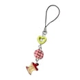 thumbnail image 1 of Gieenan Unique Fruit Core Keychain Cute Apples Core Keyring Cute Phone Charm Keychain, 1 of 7