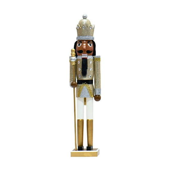 Gieenan Unique Nutcrackers Display Ornament Wood Soldier Charm For Holiday Homes Decors