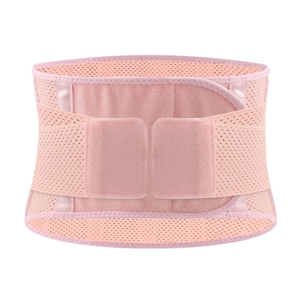 Gieenan Unisex Adjustable Lumbar Support Belt Lower Back Brace with Removable Lumbar Pad