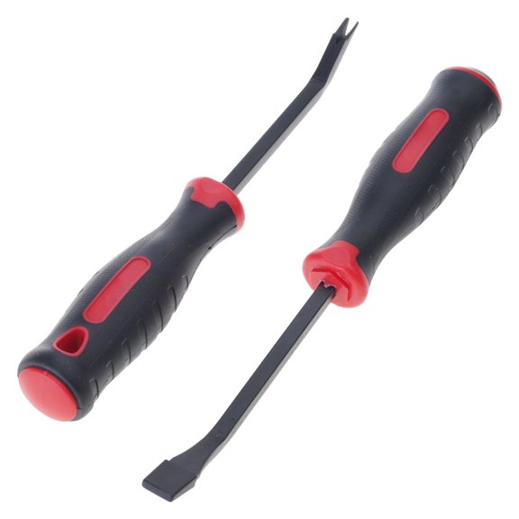 Gieenan V Shape Metal 200mm Lever Bar Nail Puller None Fatigue Grip Extraction Utility