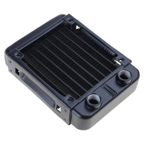 Gieenan Water Cooling Computer Radiator 8 Pipe Aluminum Heat Exchanger Liquid Cooling Heat Sink for CPU PC Water Cool System